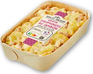 Gratin Dauphinois au Jambon - QUALITÉ TRAITEUR