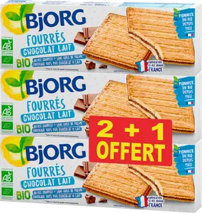 BISCUITS FOURRÉS BIO - BJORG