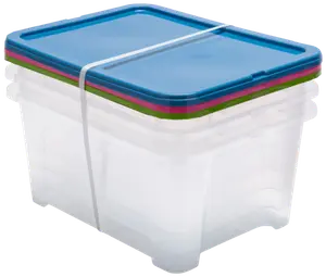 LOT DE 3 BOITES DE RANGEMENT 45 L - SUNDIS