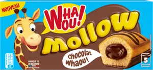 MINI GÂTEAUX MOLLOW FOURRÉS CHOCOLAT WHAOU