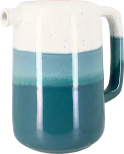 THÉIÈRE "RIGA" BLEUE ET VERTE AMANDE 1L - OGO LIVING