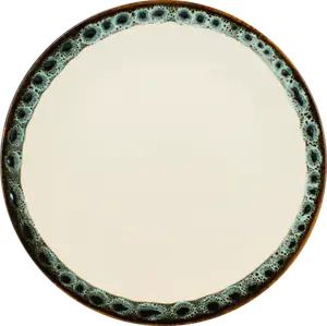 ASSIETTE DESSERT "ATOME" BEIGE Ø20CM - NOVASTYL