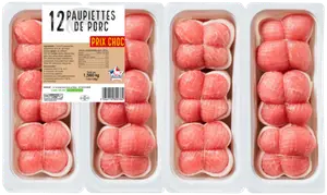 12 paupiettes de porc