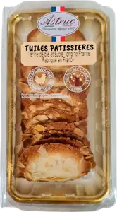 Tuiles pâtissières aux amandes pur beurre - ASTRUC