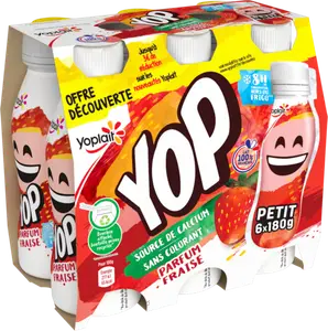 Petit Yop Parfum Fraise Offre Découverte "YOPLAIT"