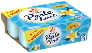 Perle de lait vanille "YOPLAIT"