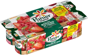 Panier de Yoplait Fruits rouges Offre découverte