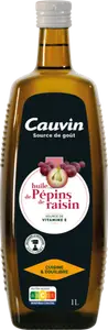 HUILE DE PÉPINS DE RAISIN - CAUVIN