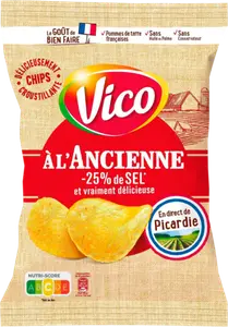 CHIPS -25% de sel - VICO