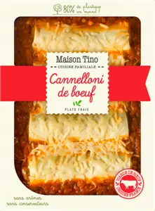 CANNELLONI DE BOEUF MAISON TINO