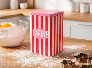 BOÎTE MÉTAL "FARINE" - FAVECO