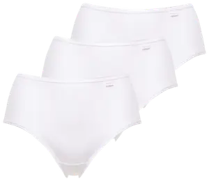 LOT DE 3 SLIPS MAXI SIMPLEMENT COTON - SANS COMPLEXE