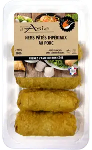 4 Nems au porc avec sauce "MERVEILLES D'ASIE" - SANOFI