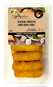 Plateau apéritif mini nems poulet "MERVEILLES D'ASIE" - SANOFI