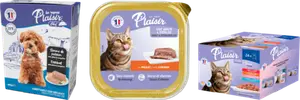 SUR LES PRODUITS PRÉSENTS EN MAGASIN DE LA GAMME "LES REPAS PLAISIR"