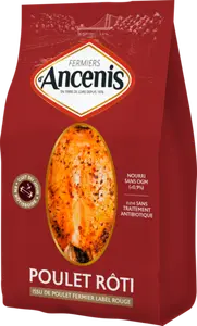 Poulet rôti issue de poulet fermier - ANCENIS