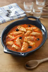 Aiguillettes de poulet rôti à la Méditerranéenne "ARMOR PLATS CUISINES"