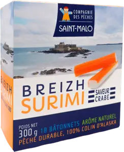 Le Breizh Surimi Saveur Crabe - CIE DES PECHES SAINT MALO