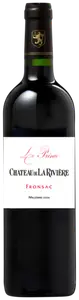 AOP FRONSAC ROUGE - CHÂTEAU DE LA RIVIÈRE "LE PRINCE" 2024 - CHATEAU DE LA RIVIERE