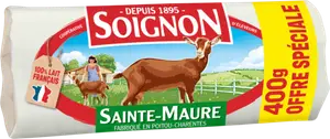 Bûche de chèvre Sainte-Maure 23% Mat.Gr. Offre spéciale - SOIGNON