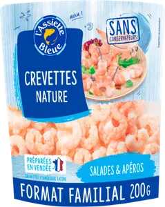 Crevettes Decortiquees Nature L Assiette Bleue
