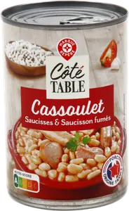 CASSOULET - CÔTÉ TABLE