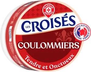 COULOMMIERS 24% MAT. GR. - LES CROISÉS