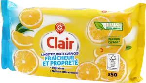 LINGETTES MULTI-SURFACES - CLAIR