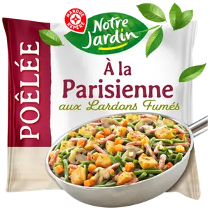 POÊLÉE À LA PARISIENNE SURGELÉE - NOTRE JARDIN