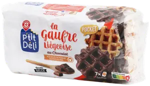 SUR LES PRODUITS PRÉSENTS EN MAGASIN DE LA GAMME GAUFRES "P'TIT DÉLI"