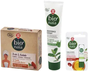 SUR LES PRODUITS PRÉSENTS EN MAGASIN DE LA GAMME "BIO NAÏA" (HORS COTON ET COTON-TIGE) - BIONAÏA