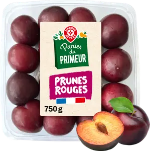 PRUNES ROUGES DEMARCHE QUALITE - PANIER DU PRIMEUR