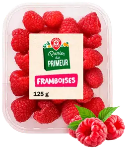 FRAMBOISES - PANIER DU PRIMEUR