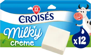 FROMAGE MILKY CREME 28% MAT. GR. - LES CROISÉS