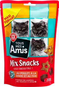 MIX SNACKS POUR CHAT - TOUS MES AMIS