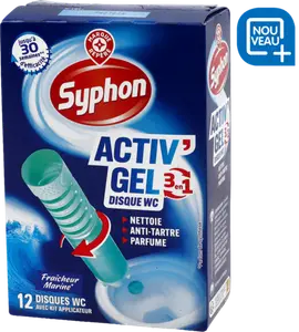 ACTIV' GEL 3 EN 1 DISQUE WC - SYPHON