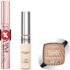 SUR LES PRODUITS PRESENTS EN MAGASIN DE LA GAMME MAQUILLAGE "L'OREAL PARIS"