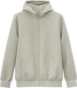 SWEAT OU CARDIGAN POLAIRE ADULTE - TISSAIA BASICS