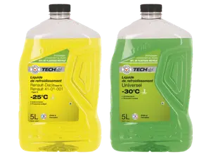 SUR LES PRODUITS PRÉSENTS EN MAGASIN DE LA GAMME DE LIQUIDES DE REFROIDISSEMENT "TECH9"