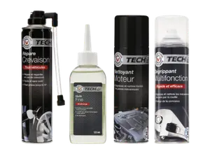 SUR LES PRODUITS PRÉSENTS EN MAGASIN DE LA GAMME DE PRODUITS DE RÉPARATION "TECH9"