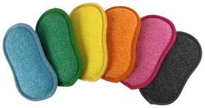 LOT DE 6 EPONGES RÉUTILISABLES - HOMESIDE