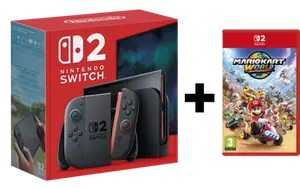 CONSOLE NINTENDO SWITCH 2 + MARIO KART WORLD SWITCH 2