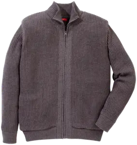 CARDIGAN DOUBLÉ SHERPA HOMME - TISSAIA