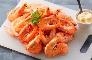 Crevettes cuites