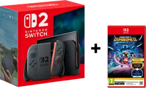 CONSOLE NINTENDO SWITCH 2 + MINECRAFT DUNGEONS II DELUXE EDITION SWITCH 2