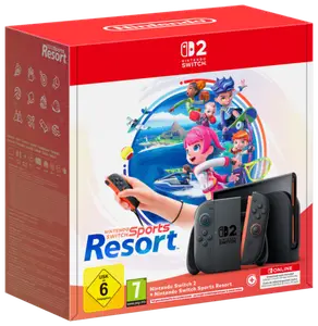 PACK CONSOLE NINTENDO SWITCH 2 + NINTENDO SWITCH SPORTS RESORT SWITCH 2