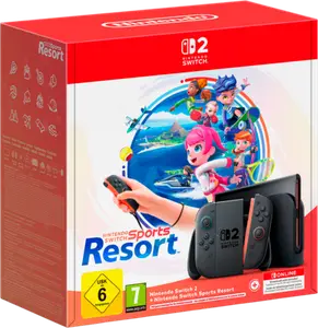 PACK CONSOLE NINTENDO SWITCH 2 + NINTENDO SWITCH SPORTS RESORT SWITCH 2