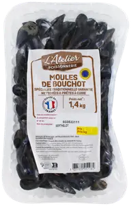 MOULES DE BOUCHOT NETTOYÉES ET PRÊTES À CUIRE STG - L'ATELIER