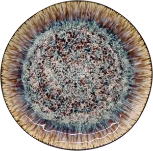 ASSIETTE PLATE "CAMILLA" MULTICOLORE Ø27,7 cm - INSEA