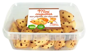 Mini coquilles au pépites de chocolat - LIGHTBODY